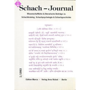 Schach-Journal 1993/1