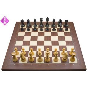 PC-Brett USB Rosenholz / Figuren FIDE