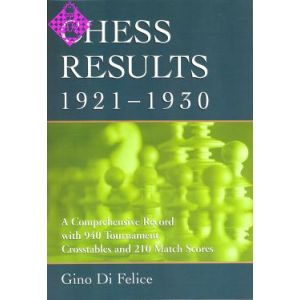 Chess Results 1921 - 1930