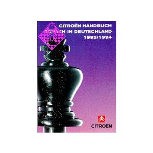 Citroen HB Schach BRD 1993/94