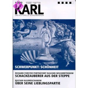 Karl - Die Kulturelle Schachzeitung 2003/1