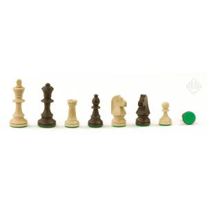 Schachfiguren Nr. 4 im Polybeutel, KH 76 mm