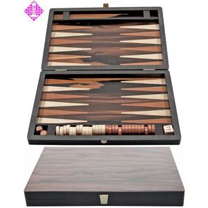 Backgammonkoffer ca. 28 x 19 x 3 cm