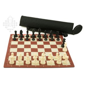 Schach-Set Alanya, in Tragetasche (Röhremform)