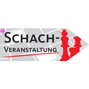 Schachwegweiser für Veranstaltungen