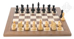 USB e-board walnut / chessmen Classic