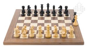 USB e-board walnut / chessmen FIDE