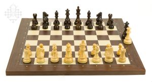 USB e-board rosewood / chessmen Royal