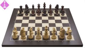USB e-board Wenge / chessmen Royal