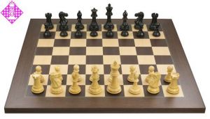 Wireless e-board rosewood / chessmen Classic