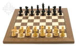 USB e-board walnut / chessmen Ebony