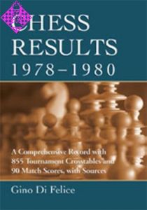 Chess Results, 1978 - 1980