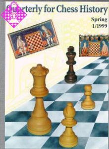 Quarterly for Chess History, Vol. 1, No. 1