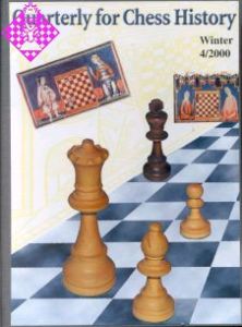 Quarterly for Chess History, Vol. 1, No. 4 4