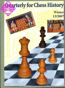Quarterly for Chess History, Vol. 4, No. 13 13