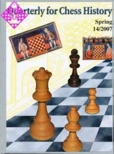 Quarterly for Chess History, Vol. 4, No. 14 14