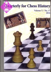 Quarterly for Chess History, Vol. 5, No. 17
