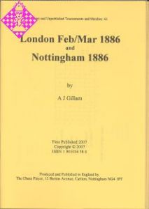 London Feb/Mar 1886 and Nottingham 1886