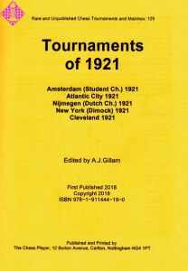 Tournaments of 1921
