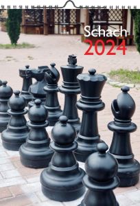 Wandkalender Schach 2024 (A4)