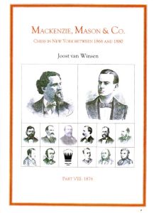 Mackenzie, Mason & Co. Part VIII 1876