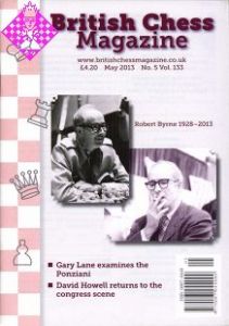 British Chess Magazine May 2013