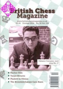 British Chess Magazine - October 2014