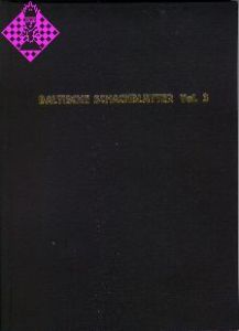 Baltische Schachblätter Vol. 3 / 1902 - 1904 3