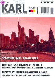 Karl - Die Kulturelle Schachzeitung 2018/2