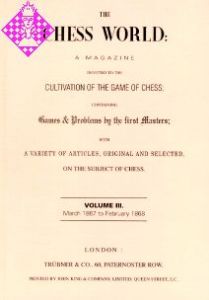 The Chess World Vol. III - 1867/1868
