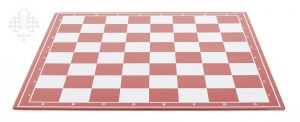 Chessboard, foldable, red/white
