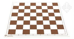 Chessboard, foldable, brown/white, SN