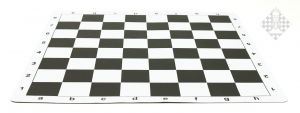 Chessboard, rollable, black/white