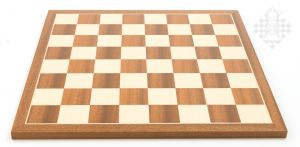 Chessboard Mahogany Std., sq 45 mm
