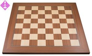 Chessboard Mahogany de Luxe, sq 45 mm