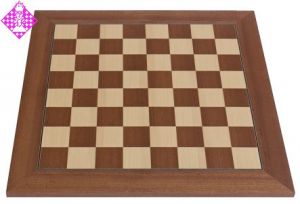 Chessboard Mahogany de Luxe, sq 50 mm