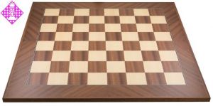 Chessboard Mahogany diagonal, sq55 mm
