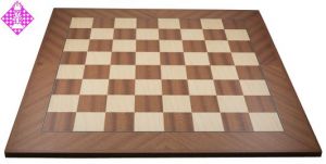 Chessboard Mahogany diagonal, sq 60 mm