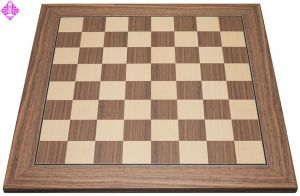 Chessboard Walnut de Luxe, sq 40 mm