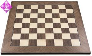 Chessboard De Luxe Walnut diagonal