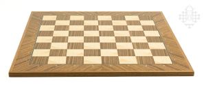 Chessboard Walnut diagonal, sq 50 mm