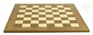 Chessboard Walnut diagonal, sq 55 mm