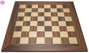 Chessboard Santos Palisander de Luxe, sq 55 mm