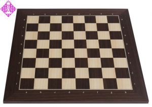 Chessboard Macassar de Luxe, sq 50 mm