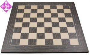 Chessboard Ebony de Luxe, sq 50 mm