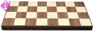 Chessboard Walnut folding, sq 55 mm