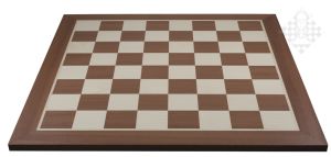 Chessboard mahogany/maple, 57mm squ