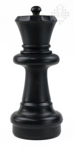 Spare piece black queen, 58 cm