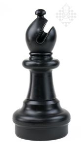 Spare piece black bishop, 56 cm