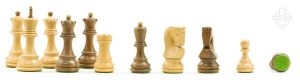 Chessmen Zagreb, boxwood/acaciawood